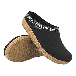 HAFLINGER GZ Clog - Black, 38