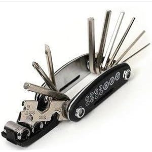 自転車工具セット 六角レンチ 多機能 携帯