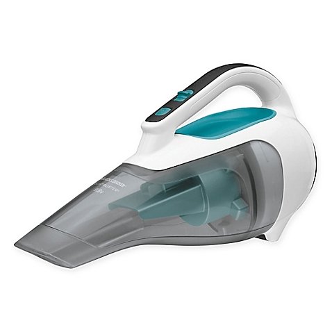 Black & Decker Dustbuster 9.6-Volt Wet and Dry Cordless Hand Vacuum in Teal/White