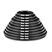 Neewer 10 Pieces Anodized Black Metal Step-down Adapter Ring Set Including 82-77mm, 77-72mm, 72-67mm, 67-62mm, 62-55mm, 55-52mm, 52-43mm, 43-37mm, 37-30mm, 30-26mm