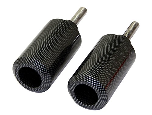 SCPY-029A Motor Frame Slider Motorcycle Carbon Frame Slider No Fairing Cut Crash Protectors Fit For Yamaha FZ1 2006 2007 2008 - Thumbnail 2