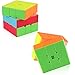 Coogam Qiyi Qifa Square-1 Cube SQ1 Magic Stickerless Speed Square-one Cube Shaped Puzzle Smooth Turning Square1 SQ 1 Cube for Beginner Kids