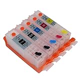 CEYE for Canon IX6820 MX722 MX922 MG5522 MG5620 MG6420 MG6620 IP7220 MG5420 MG5422 MG5520 Empty Refillable Ink Cartridge PGI-250 CLI-251 5pcs