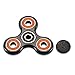 Toplay Fidget Spinner Toy Stress Reducer Ceramic Bearing - Perfect For ADD, ADHD, Anxiety, and Autism Adult Children (Black-orange)