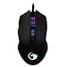 NPET M20 RGB FPS Gaming Mouse, 1000Hz Polling Rate Ergonomic Gaming Mice, Programmable Buttons, Comfortable Hand Feeling Mouse for Laptop PC Computer Gamer