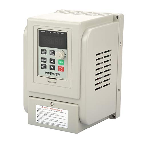Inverter Drive-220VAC Single-phase Variable Frequency Drive VFD Speed Controller for 3-phase 2.2kW AC Motor