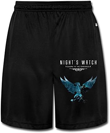 Night's Watch Sword In The Darkness Men's Elastic Sports Sweatpants Shorts