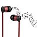 In Ear Earphones USTEK EX-592 Earbuds Wired Headphones Red …