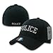 Rapiddominance Police FitAll Flex Cap, Black, Large/X-Large