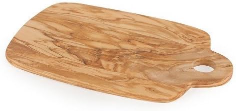 Medici Oblong Olive Wood Small Cutting Board and Serving Platter TRG