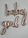 Besttt-Seller Rose Gold Baby Girl Balloon for Baby Shower Decorations, Baby Balloons, It's A Girl Gender Reveal Balloon,Bachelorette