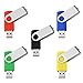 FLASH DRIVE USB 3.0, USB Home 16GB High Speed 16 GB Pen Drive Memory Stick, Mixed Color Pack (Red, Blue, Black, Green and Yellow)