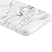 uCOLOR Case Compatible for Samsung Galaxy A50/A50s/A30s Case Transparent Clear Stylish Protective Thin Slim Crystal Clear Case Hybrid TPU Bumper + Hard Back PC Cover (White Marble)
