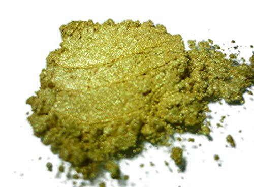BLACK DIAMOND PIGMENTS 42g/1.5oz Pure Gold Mica Powder Pigment (Epoxy,Resin,Soap,Plastidip)