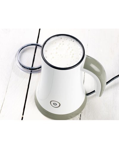 Cucina di Modena Aufschäumer: Elektrischer, kabelloser 3in1-Milchaufschäumer (Milchschaummacher) – Bild 4
