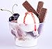 Green Direct Ice Cream Cup/Fabulous 8 oz. Ice Cream, Yogurt, Candy Cups and Lids Pack of 50