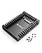 ORICO 2.5 to 3.5 Hard Drive Adapter HDD SSD Mounting Bracket Tray for 7/9.5/12.5mm 2.5 Inch HDD/SSD with SATA III Interface primary
