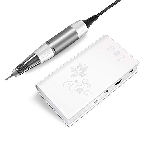 JSMeet 30W 30000RPM Cordless Electric Nail Drill Machine Set Nail Polisher Glazing Machine Pedicure & Manicure Tool Nail Care Set