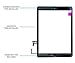 TechOrbits Touch Screen Replacement Glass Digitizer Compatible Ipad Air 1st Generation 9.7” with Home Button A1474 A1475 A1476 Repair Guide & Tool Kit (White)