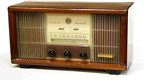Amazon General ゼネラル 八欧電機 6s 18 真空管ラジオ Mw 中波 のみ マジックアイ付 General 卓上ラジオ