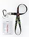 VAS Waterproof Cruise N Travel Cash, ID, Credit / Debit Card & Key Holder - PUPPY PAWS PRINT Deluxe Lanyard, #5 Carabiner With RFID Protection -
