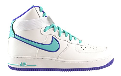Nike Air Force 1 High '07 Men's Shoes White/Hyper Jade-Dark Concord ... Nike Air Force 1 High '07 Men's Shoes White/Hyper Jade-Dark Concord ...
