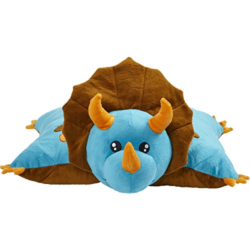 Pillow Pets Dinosaur Blue Dinosaur 18 Stuffed Animal Plush Toy
