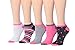 Tipi Toe Women's 20 Pairs Colorful Patterned Low Cut/No Show Socks WL08-AB…