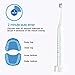 Electric Toothbrush Clean as Dentist Rechargeable Sonic Toothbrush with Smart Timer 4 Hours Charge Minimum 30 Days Use 4 Optional Modes Travel Toothbrush with 2 Brush Heads Black by Kealive