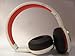 WeSC RZA Street Headphones (White/Red)