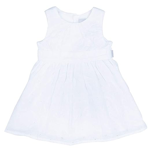 STUMMER Celebration Baby Mädchen Kleid, weiß