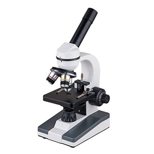 YBB XSP-116 Beginner Professional Monocular Student Biological Compound Microscope, 64X-1600X Magnification