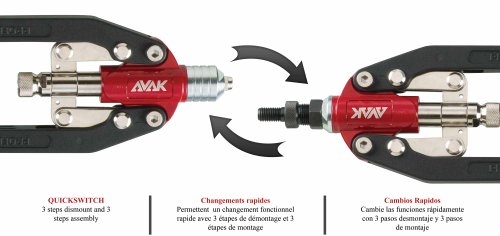 AVAK MaxDuty Flex N - Heavy Duty Flexible Handle 1/2" Blind Rivet Nut Setter (Standards UNC)