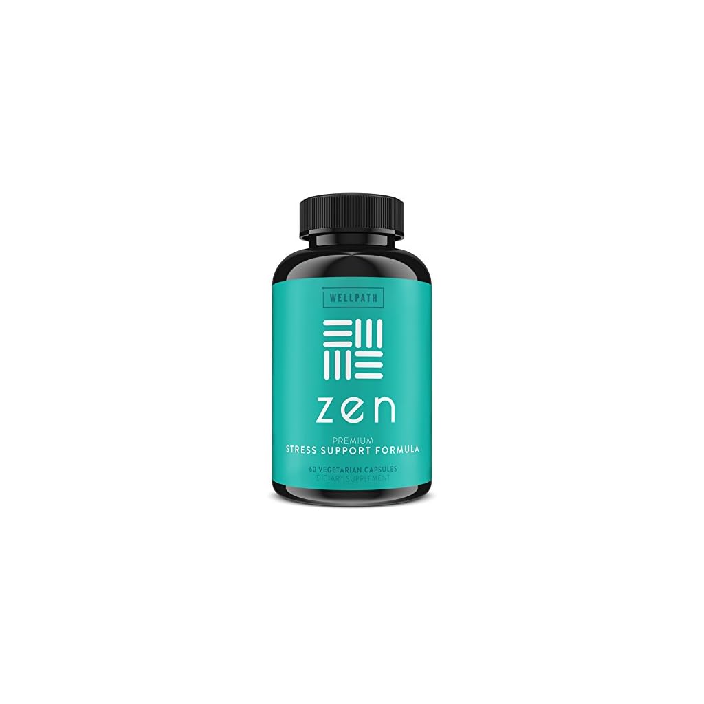 Zen Premium Anxiety and Stress Relief Supplement Natural Herbal