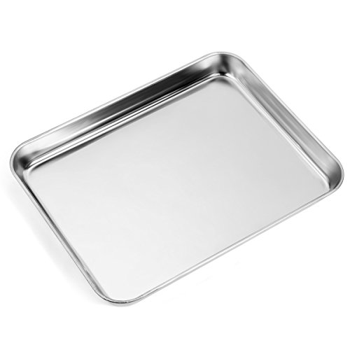 Baking sheets and Rack Set, Zacfton Cookie pan with Nonstick Cooling Rack & Cookie sheets Rectangle Size,Stainless Steel… 5 Baking sheets and Rack Set, Zacfton Cookie pan with Nonstick Cooling Rack & Cookie sheets Rectangle Size,Stainless Steel… - Image 6
