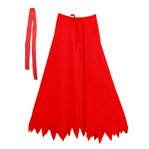 SeasonsTrading 32" Child Red Superhero Cape Set ~ Halloween Costume Accessory