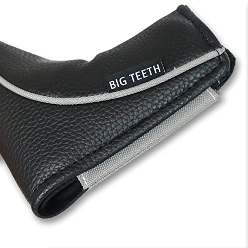 Big Teeth Classic Golf Blade Putter Cover Headcover Mid Mallet Club