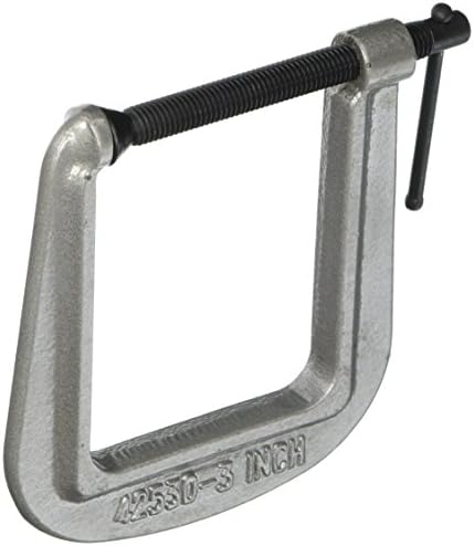 Deep-Reach C-Clamp, 3" Opening, 4-1/2" Throat, 700 Lbs. Clamping Force (Model 253)