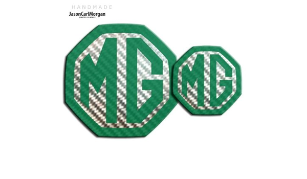 MG ZR LE500 estilo verde de fibra de carbono parte delantera ...