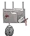SamiTime Hanging Bedside Storage Caddy Organizer Bag for Bunk and Hospital Beds, Dorm Rooms Bed Rails with 8 Pockets