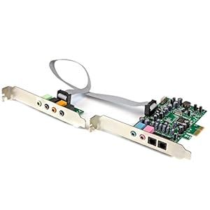 StarTech.com PCIe geluidskaart met SPDIF optische kabel, 7.1 kanaal, PCI Express geluidskaart