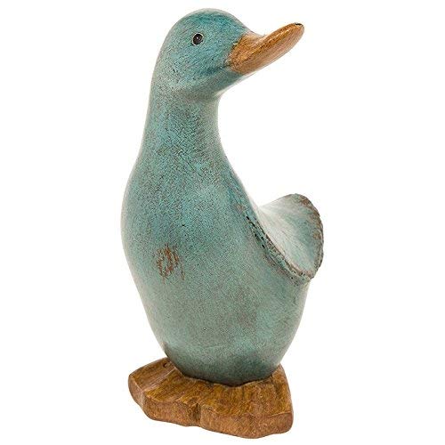 Veasion Aqua Duck Small Blue Kid Birthday Figurine