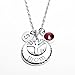 IMEIM Extra Birthstone Charm for Necklace Bracelet Custom Small Pendant