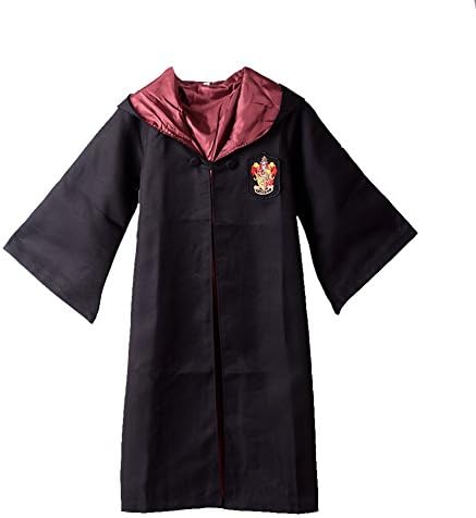 BLZ 1pc Magic School Child Cloak Robe Black and Red L