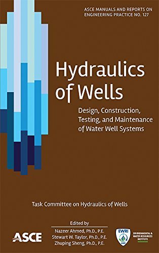 Hydraulics of Wells: Design, Construction, Testing, and Maintenance of Water Well Systems (ASCE Manuals and Reports on Engineering Practice) (Asce Manual and Reports on Engineering Practice) by Task Committee on Hydraulics of Wells, Nazeer Ahmed, Stewart 