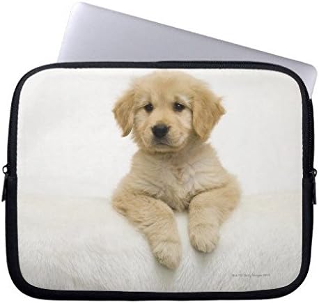 Neoprene Sleeve Case Cover for Notebook/MacBook Pro/MacBook Air Laptop 11/11.6" Golden Retriever Puppy Laptop Computer Sleeve