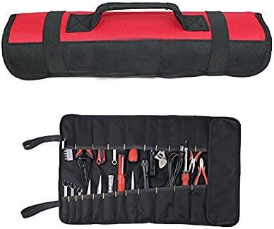 Tool Roll Pouch/Bag/Carrier 32 Pockets Wrench Bag Roll Up Professional Electricians Organizer