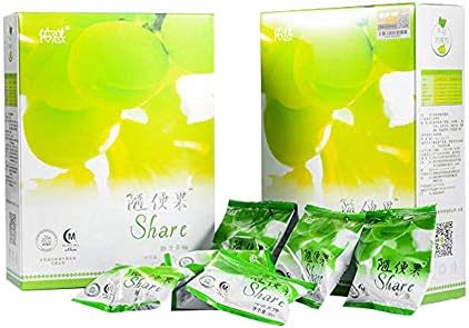 Suibianguo Candied Green Plum Health Share Plum for Lose Weight&Detox&Constipation
