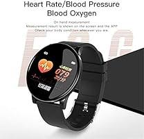 W8 Smart Watch Monitor de Ritmo cardíaco Pronóstico del Tiempo ...