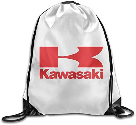 Sokie Kawasaki Logo Gym Drawstring Backpack/Travel Bag